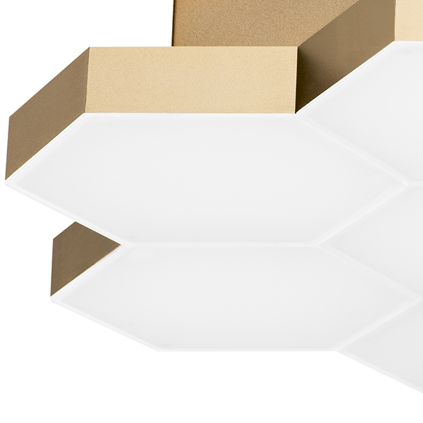 750071 Люстра потол FAVO LED-35W 1680LM Satin Gold 3000K