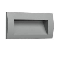 383594 Светильник ESTRA LED 5W 250LM 120G СЕРЫЙ 4000K IP55