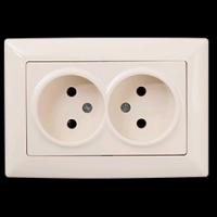 VS2812149 Розетка 2х крем
