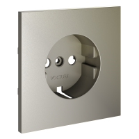 Накладка для розетки с заземлением, S70 (шелк)