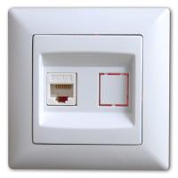 VS2811130 Розетка компьютерная (1ad.cat 5) бел.