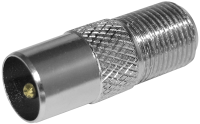 Переходник гнездо F – штекер TV REXANT 