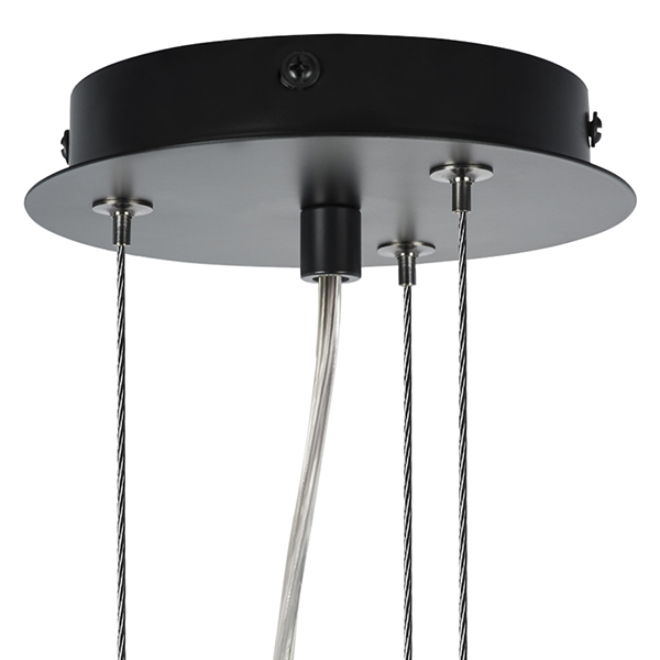 720807 Люстра SIENA 80х40W G9 ЧЕРНЫЙ/ЗОЛОТО