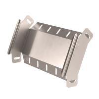 Угол вертикальный внешний 45 градусов Стандарт INOX (AISI 409) 300х50 Промрукав