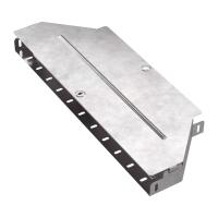 Переходник симметричный с крышкой Стандарт 600х400х50 Промрукав