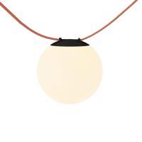 DK5550-BK Cветильник для трека-ремня Belty, серия Orb, со светодиодом, D150*H147мм, 48V DC, 10W, RA90, 120°, 4000K, IP20, черный,  акрил