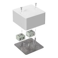 Коробка огнестойкая для кабель-канала 40-0460-FR10.0-4 Е15-Е120 RAL9003 85х85х45 (44 шт/кор) Промрукав