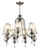Люстра  Rivoli Duchessa 2015-207 7 x E14 40 Вт хрусталь классика