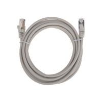  Патч-корд F/UTP, CAT 5e, RJ45-RJ45, 26AWG, LSZH, серый, 3м REXANT