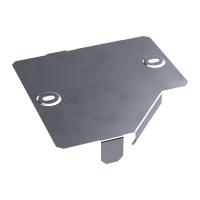 Крышка переходника левого Стандарт INOX (AISI 316) 150х100 Промрукав