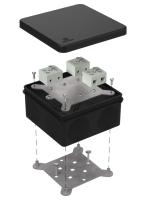 Коробка огнестойкая для о/п двухкомпонентная 60-0300-FR10.0-6 Е15-Е120 RAL9005 100х100х50 (14 шт/кор) Промрукав