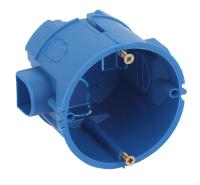 ЭРА Коробка установочная КУТС 68х60мм для твердых стен саморез., стыковочные узлы синяя IP20 (160/3200)