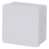 Коробка разветвительная STEKKER EBX31-01-65, 85*85*50 мм, 7 выбивных отверстий, IP55, светло-серая