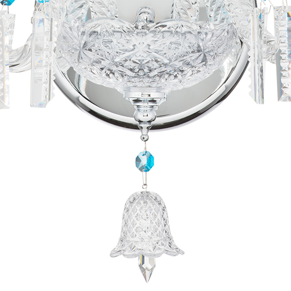 716624 Бра CAMPANA 2х60W E14 ХРОМ