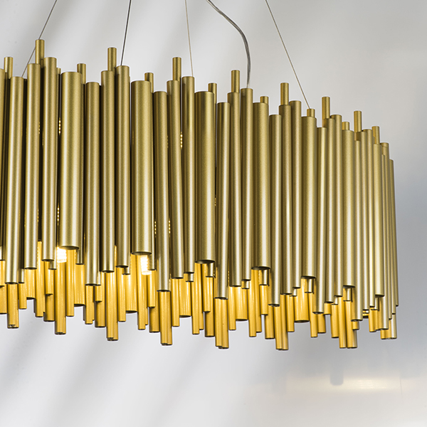 816202 Люстра SAVONA 20х40W G9 ЗОЛОТО