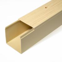 Кабель-канал сосна 2-й замок в п/э 60х60 мм (12 м/уп) Промрукав