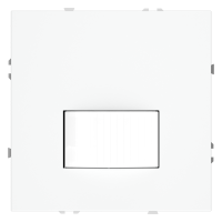 Датчик движения встраиваемый VOLTUM S70, (белый матовый)