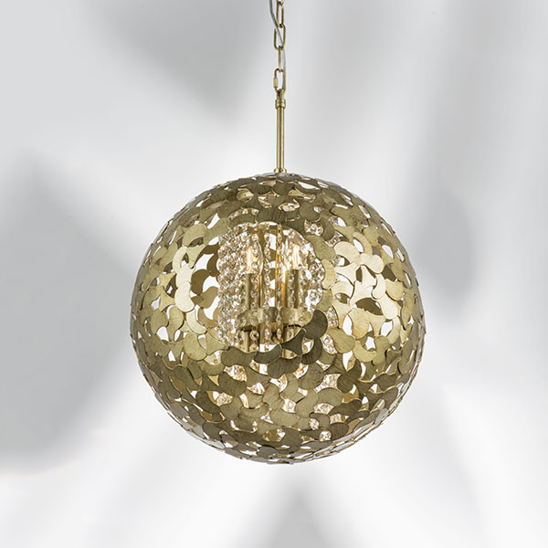 727061 Люстра VERONA 6х40W E14 ЗОЛОТО/ПРОЗРАЧНЫЙ