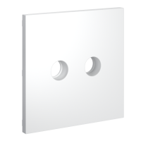 Накладка для розетки телевизионной оконечной TV+SAT, S70 (белый матовый)