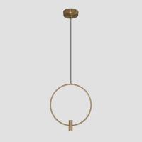 Подвесной светодиодный светильник 50257/1 LED латунь