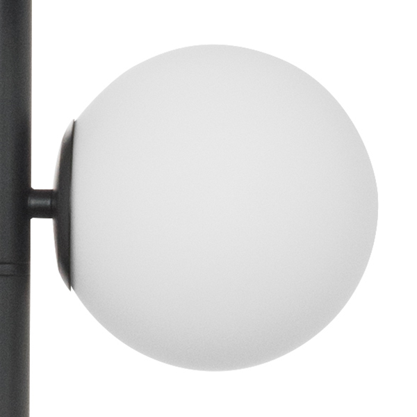 815757 Торшер CROCO 5х40W E14 ЧЕРНЫЙ МАТОВЫЙ