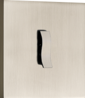 Выключатель звонкового типа на 1 тумблер, клавиша Wave, 10AX 250V, никель, серия N96