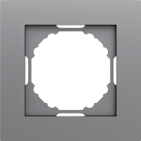 Рамка 1-я, матовый серый, серия A07