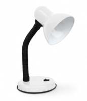 Светильник наст п/лампу на основании СНО 22Б-E27 230В БЕЛЫЙ (с подвесом) IN HOME