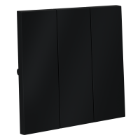 Клавиши для выключателя/переключателя трехклавишного, S70 (графит)