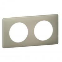 Legrand Celiane2 Перкаль Грин Рамка 2-я (2+2 мод)