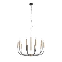 SLD008.423.10 Люстра подвесная ST-Luce Латунь, Черный E14 10*40W LAMDARIO