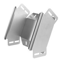 Угол вертикальный внешний 45 градусов Стандарт INOX (AISI 304) 200х80 Промрукав