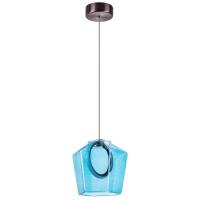 796115 Люстра CARAMELLO LED 6W 110LM КОФЕЙНЫЙ/ГОЛУБОЙ 3000K