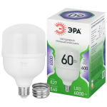 Лампа светодиодная ЭРА GREEN LINE LED POWER T100-60W-865-E27/E40 GL Е27/Е40 60 Вт колокол холодный свет