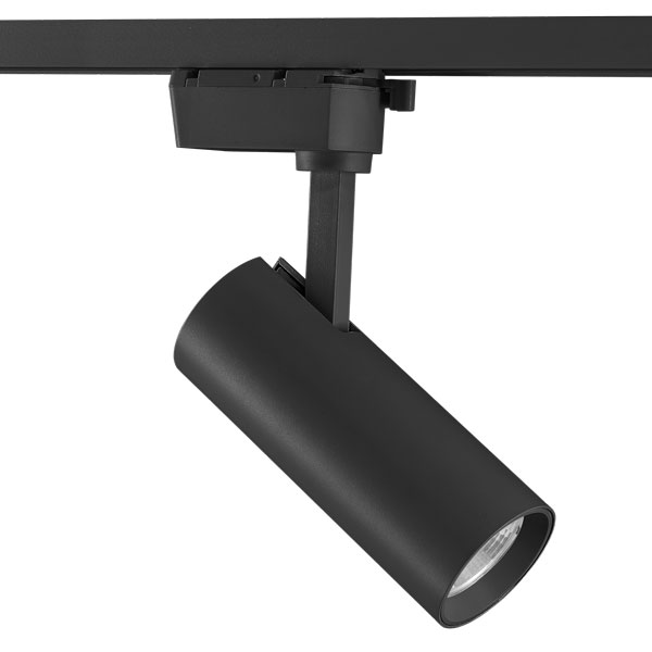 228237 Светильник для 1-фазного трека VOLTA LED 20W 1900LM 24G ЧЕРНЫЙ 3000K IP20