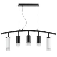 LR7358623731 Люстра RULLO 5х50W GU10 ЧЕРНЫЙ/БЕЛЫЙ (571735+214437-3+214486-2+202431-5)