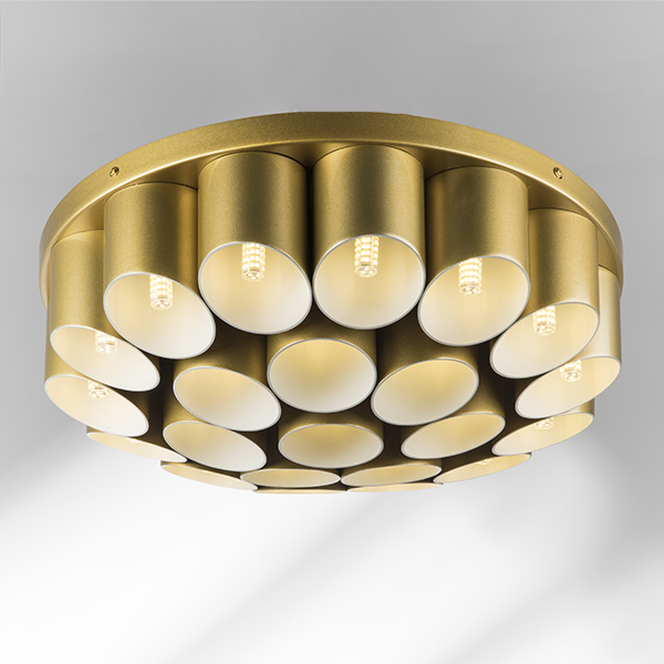 720222 Люстра SIENA 22х40W G9 ЗОЛОТО/БЕЛЫЙ