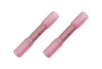 Соединительная гильза изолированная термоусаживаемая L-37 мм 0.5-1 мм² (ГСИ-т 1.0/ГСИ-т 0,5-1,0) красная REXANT