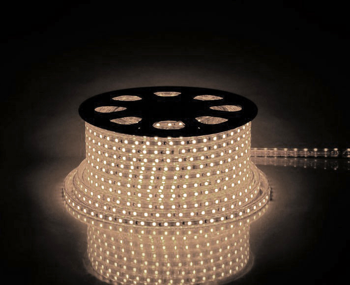 Cветодиодная LED лента Feron LS704, 60SMD(2835)/м 4.4Вт/м 100м 220V 2700К IP65 FERON LS704