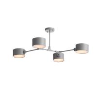 SLE183702-04 Светильник потолочный Серый/Серый E14 4*60W GIMENTO
