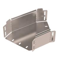 Угол горизонтальный 45 градусов Стандарт INOX (AISI 409) 200х100 Промрукав