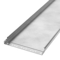 Лоток неперфорированный Профи INOX (AISI 304) 400х50x6000 (1,5 мм) (12 м/уп) Промрукав