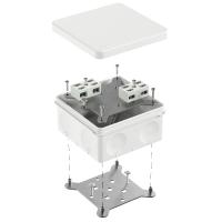 Коробка огнестойкая разветвительная для о/п двухкомпонентная 60-0300-FR6.0-4-4-Р Е15-Е60 RAL9003 100х100х50 (14 шт/уп) Промрукав