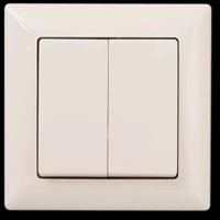 VS2812103 Выкл. 2-клав. крем