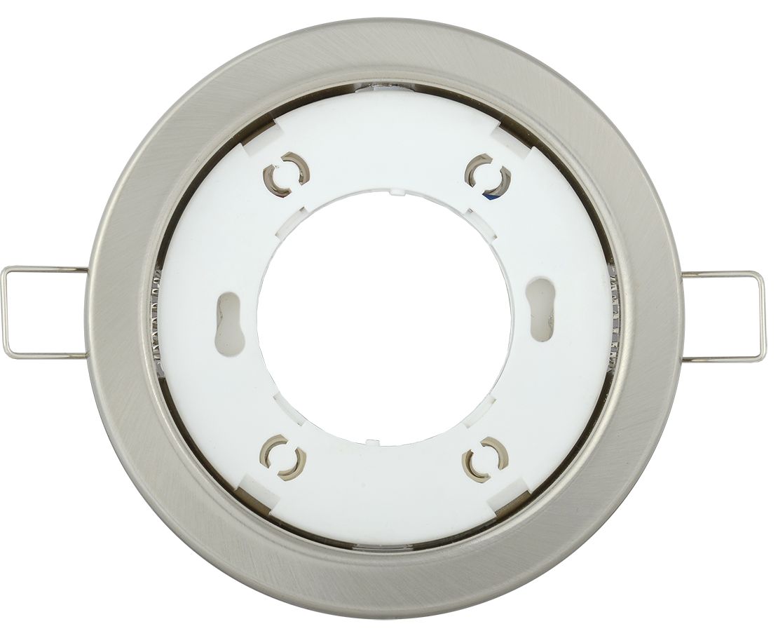 LIGHTING Светильник 4114 встраиваемый под лампу GX53 хром матовый IEK