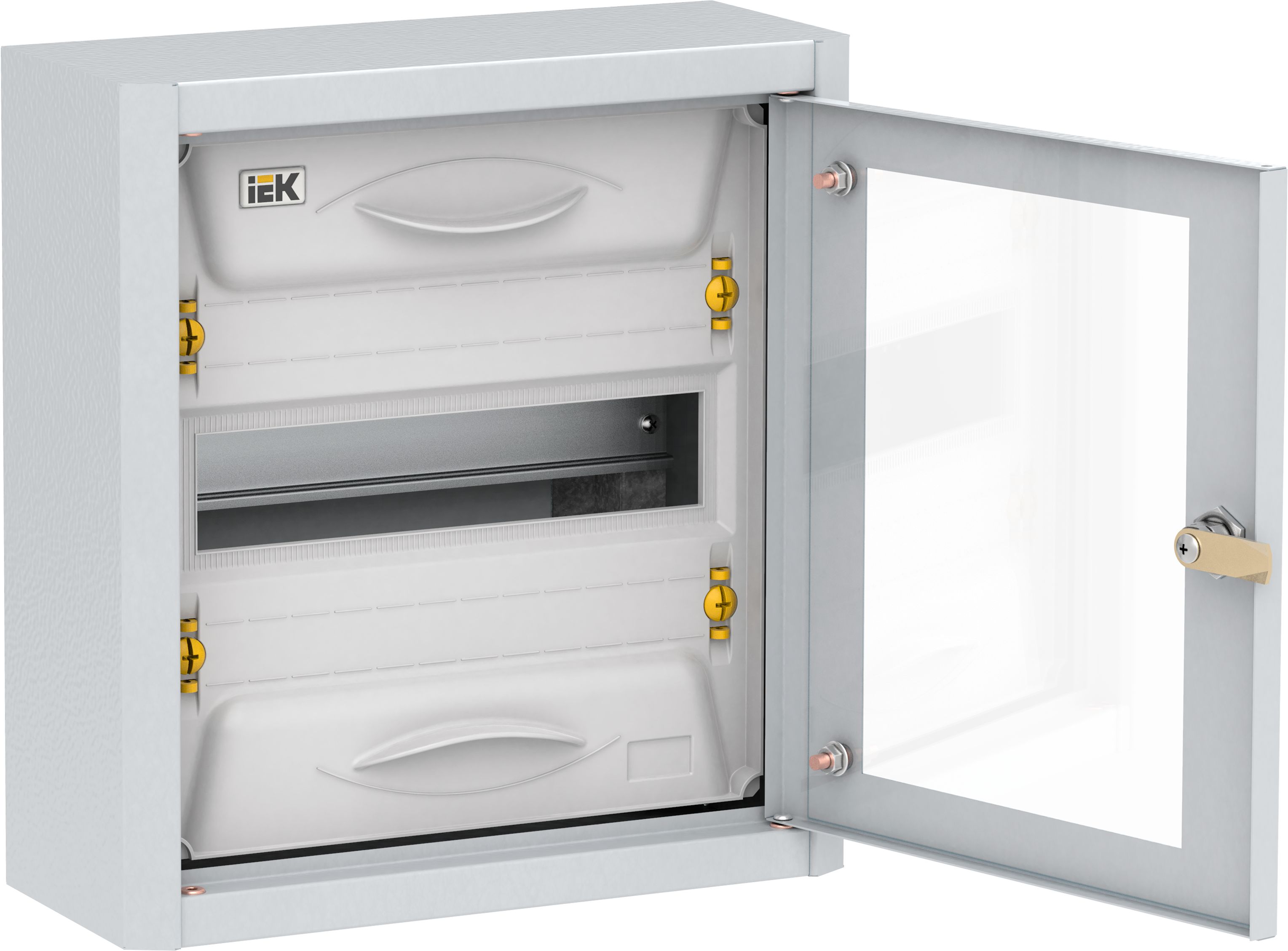 TITAN 5 Корпус металлический ЩРн-12 прозрачная дверь IP31 УХЛ3 IEK