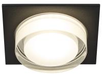 Встраиваемый светильник декоративный ЭРА DK108 BK MR16 GU5.3 черный