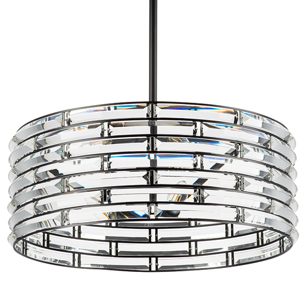 746068 Люстра AMERIGO 6х40W E14 УМБРА ПРОЗРАЧНЫЙ