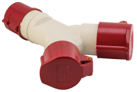 Розетка двухлучевая 1012-214 3Р+РЕ 16А 380В IP44 EKF PROxima