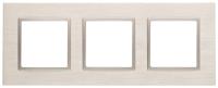 14-5203-04 ЭРА Рамка на 3 поста, металл, Эра Elegance, шампань+шамп (5/25/900)